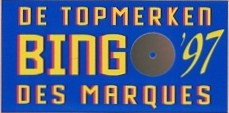 De Topmerken Bingo '97 Des Marques